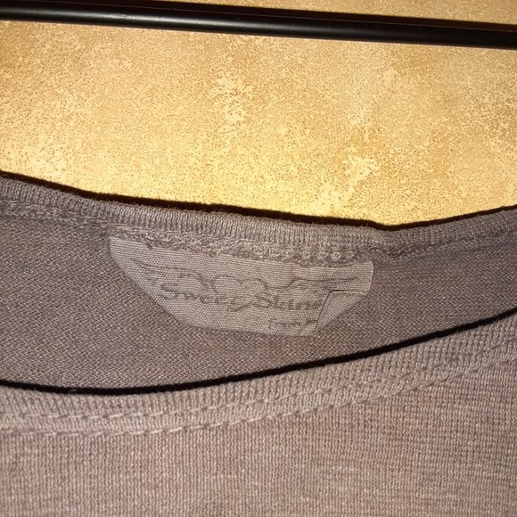 Sweet Skins Hemp Gray Perfect Tee Cropped - Picture 4 of 4